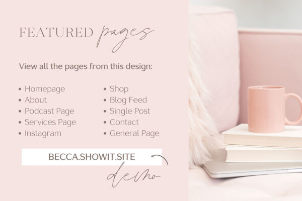 Website Template - Becca