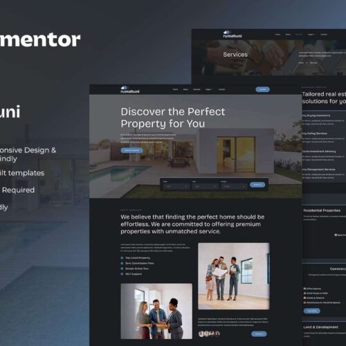 Rumahuni - Real Estate & Property Elementor