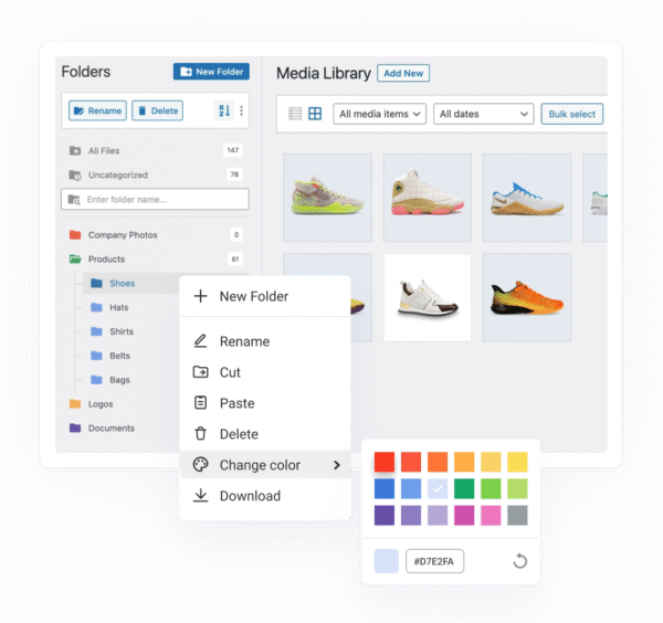 FileBird - WordPress Media Library Folders