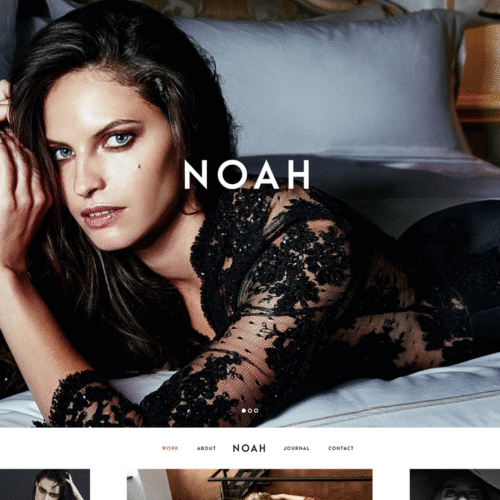 NOAH - Photography WordPress Theme