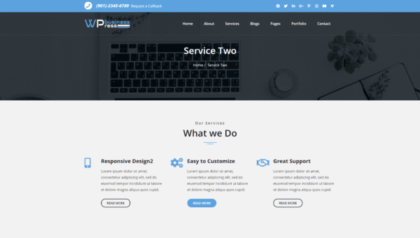 WP Marketing Premium theme